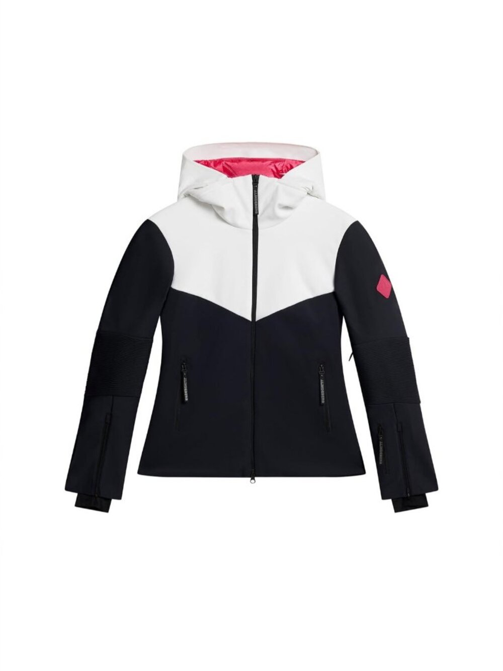 J.Lindeberg Stanford Hybrid Jacket – White, Size S - Picture 12 of 13